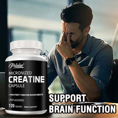 Micronized Creatine 5000mg 120 Capsules