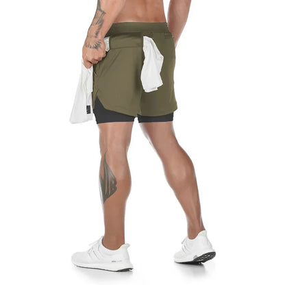 Camo Running Shorts