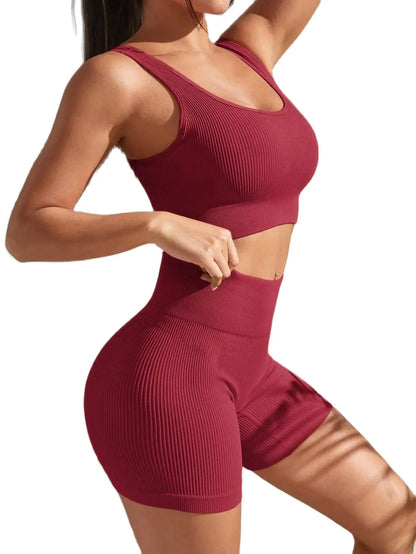 Seamless High Waist Yoga Set