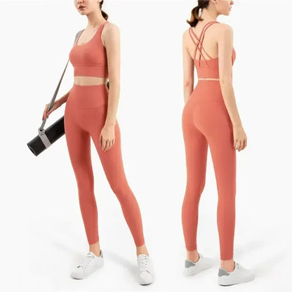 Sportswear Yoga Set Leggings & Tops