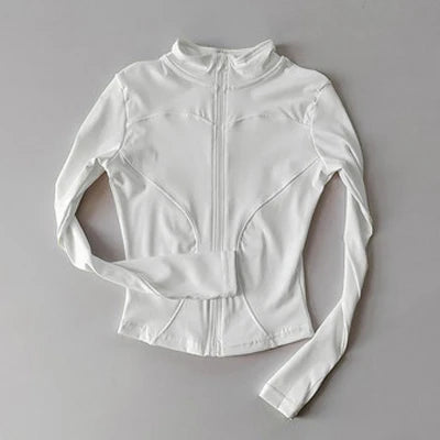 Women’s Long Sleeve Zip Sports Jacket