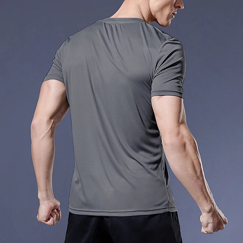 Men's Quick Dry Compression Running T-Shirt