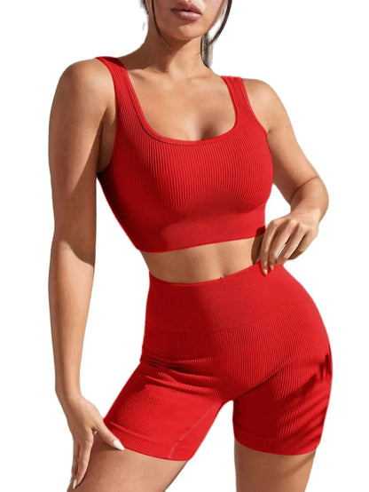 Seamless High Waist Yoga Set