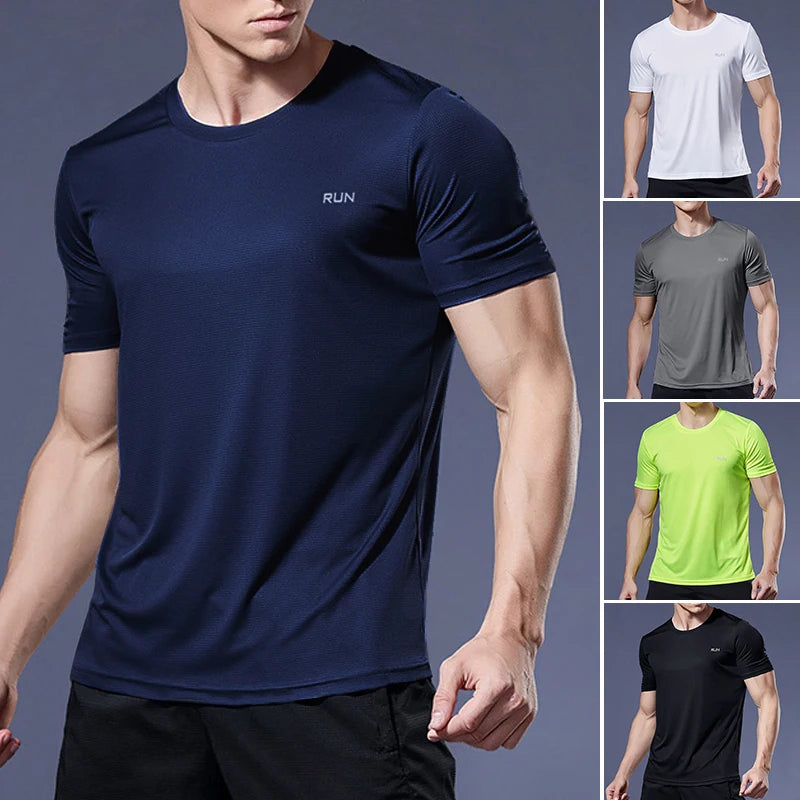 Men's Quick Dry Compression Running T-Shirt