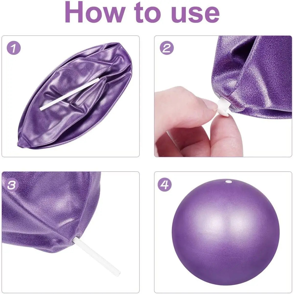 25cm Anti-Burst Pilates Ball