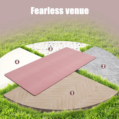 4mm Foldable TPE Yoga Mat