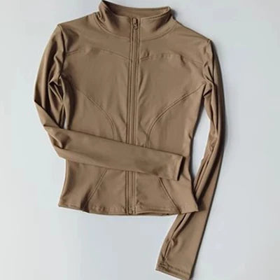 Women’s Long Sleeve Zip Sports Jacket