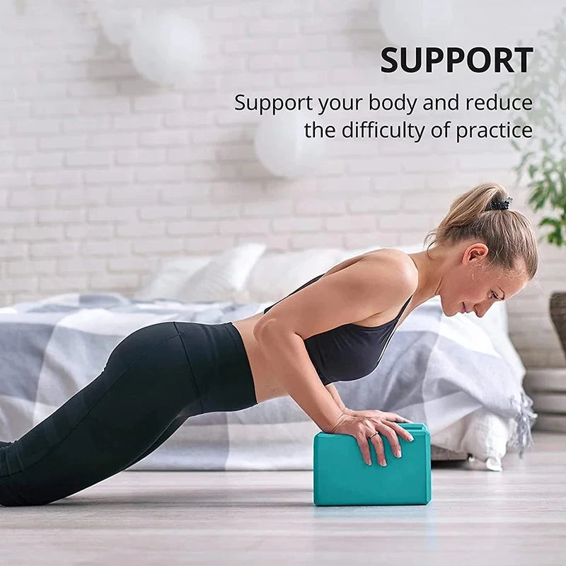 High-Density Non-Slip Yoga Foam Block for Pilates