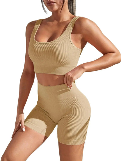 Seamless High Waist Yoga Set