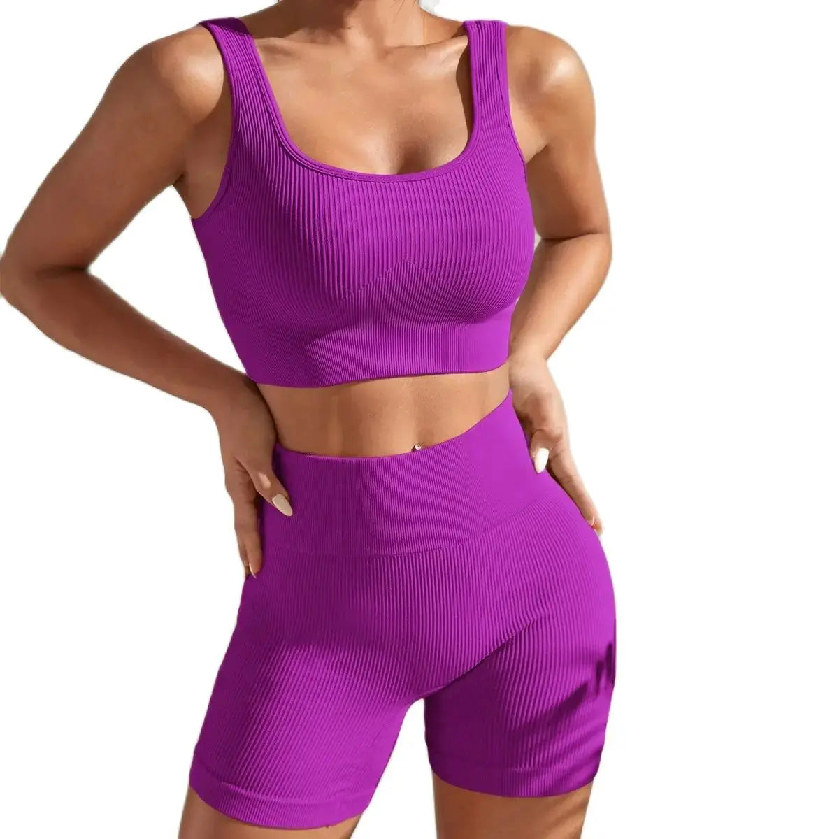 Seamless High Waist Yoga Set