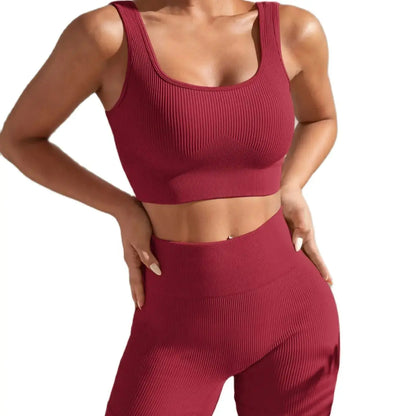 Seamless High Waist Yoga Set