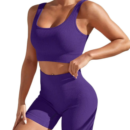 Seamless High Waist Yoga Set