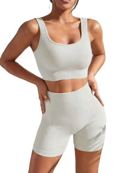 Seamless High Waist Yoga Set