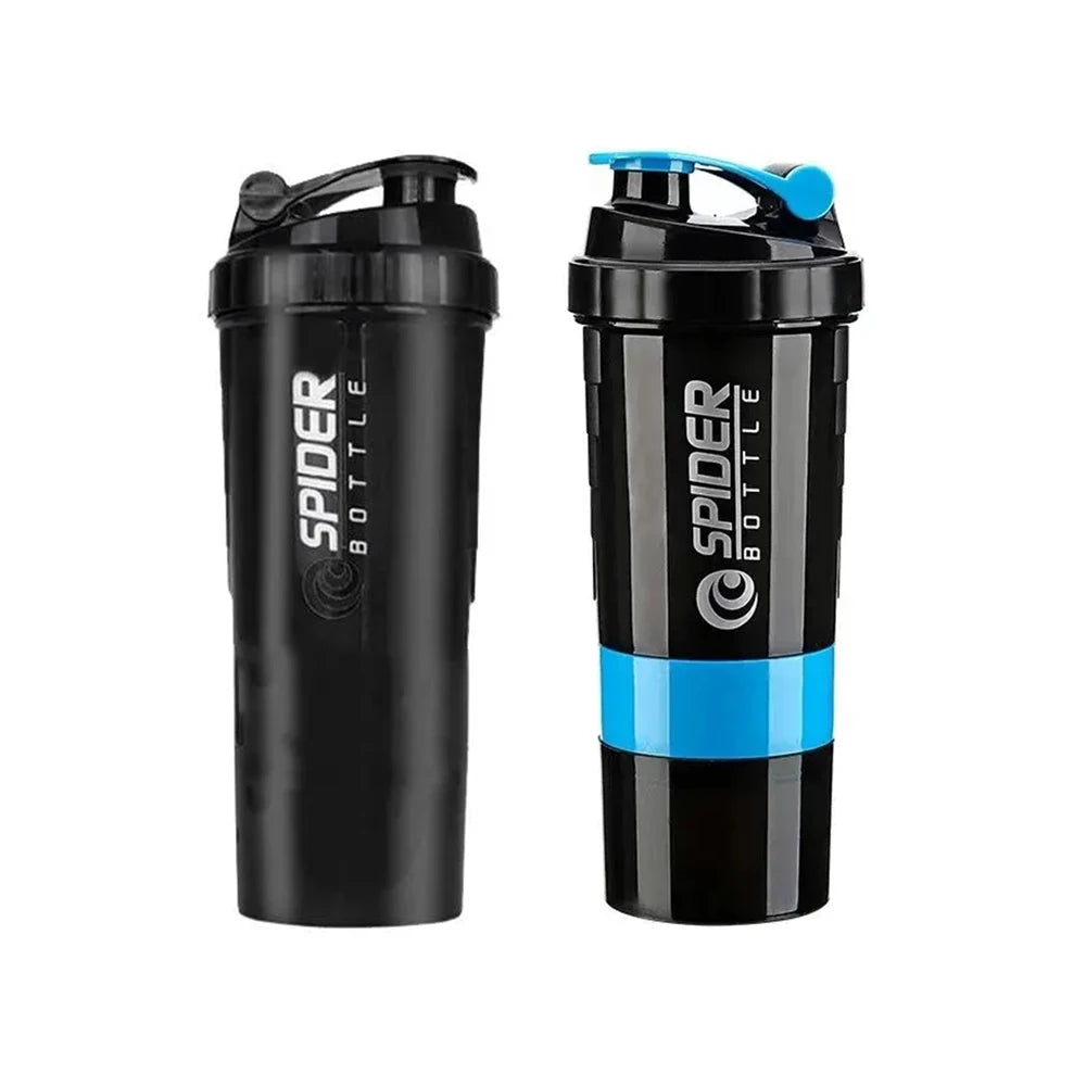 3-Layer Protein Shaker Bottle