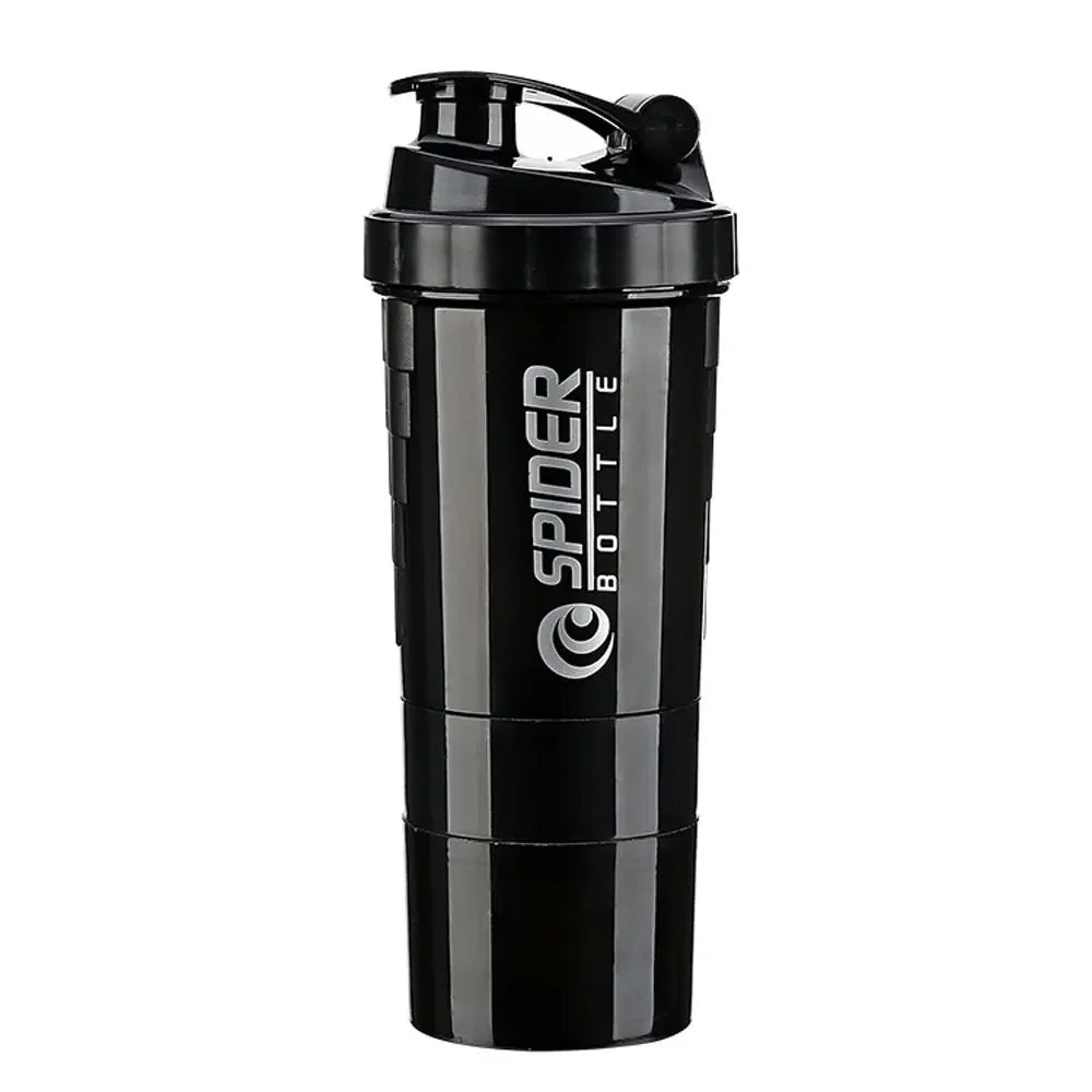 3-Layer Protein Shaker Bottle