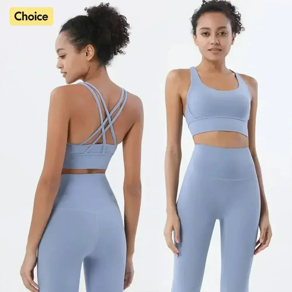 Sportswear Yoga Set Leggings & Tops