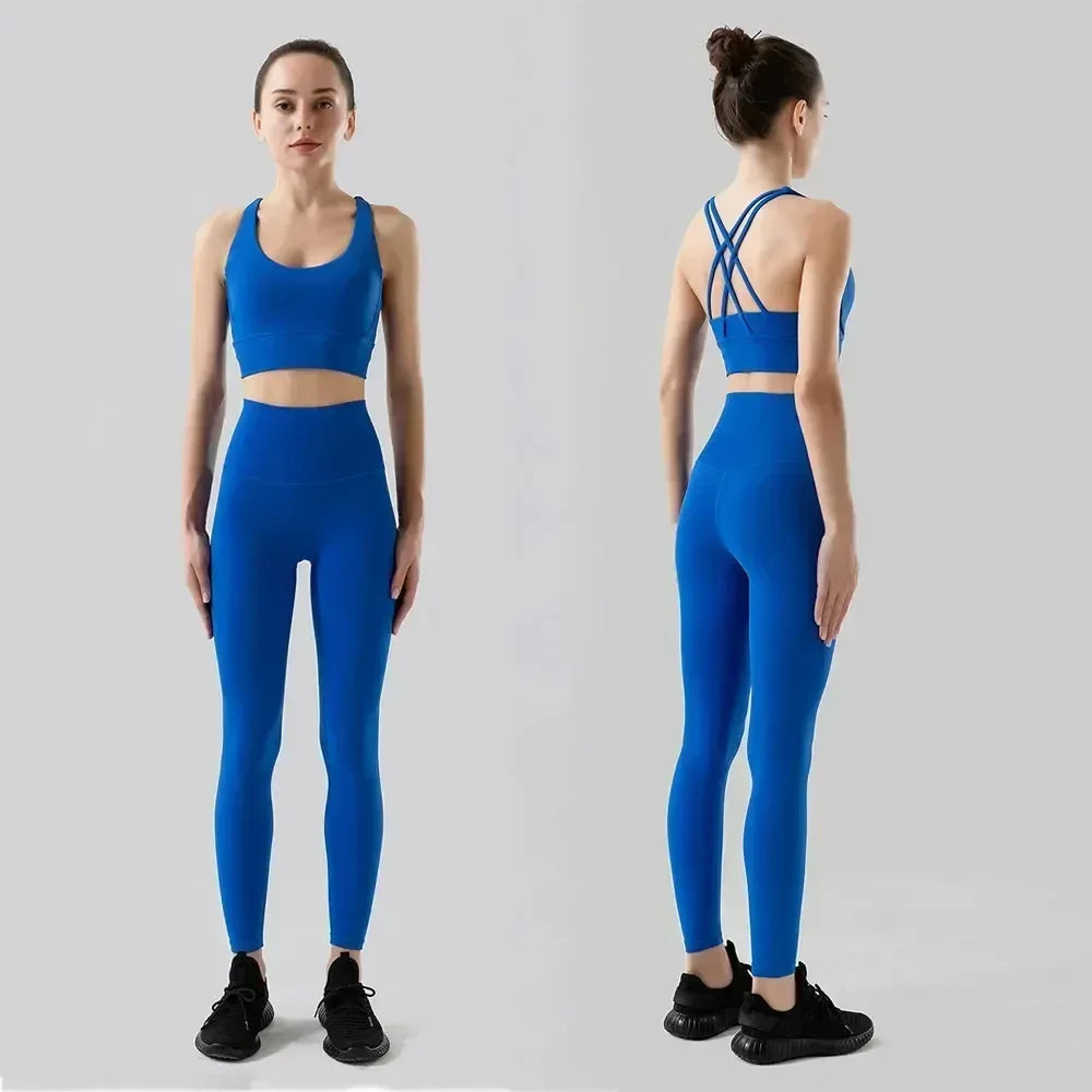 Sportswear Yoga Set Leggings & Tops