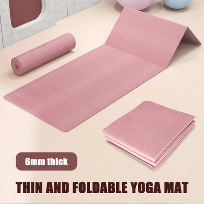 4mm Foldable TPE Yoga Mat