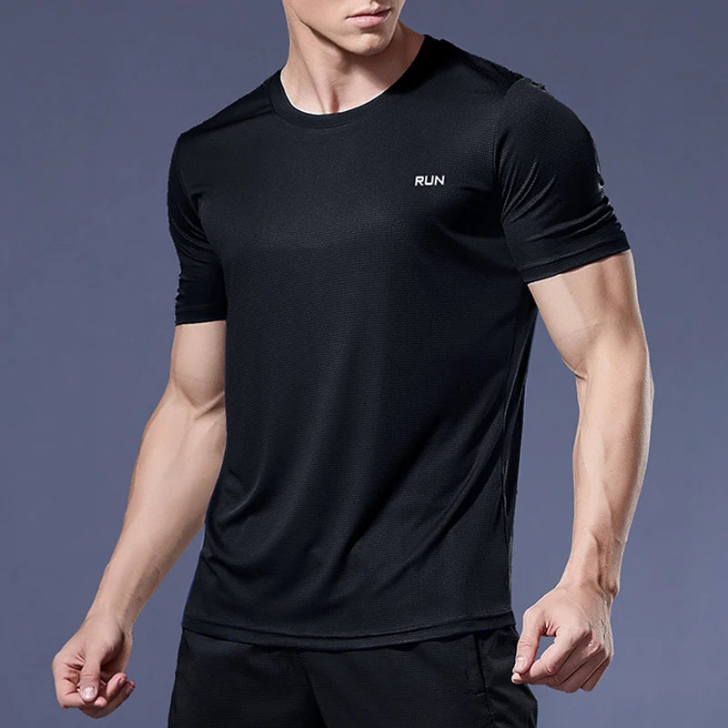 Men's Quick Dry Compression Running T-Shirt