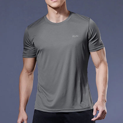 Men's Quick Dry Compression Running T-Shirt