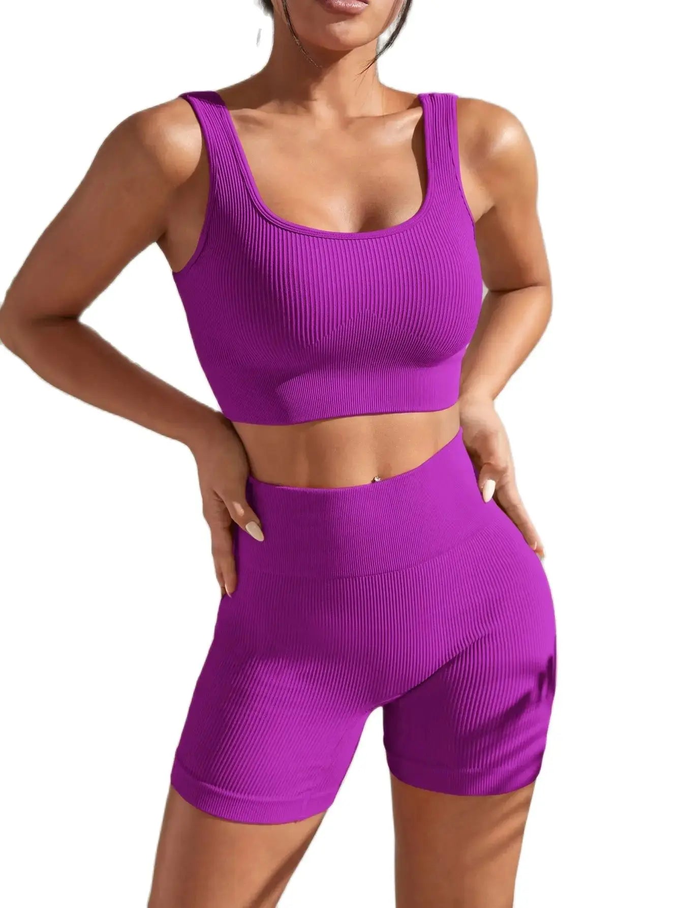 Seamless High Waist Yoga Set