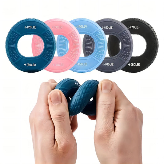 Silicone Hand Grip Trainer for Finger and Forearm Strength