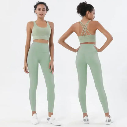 Sportswear Yoga Set Leggings & Tops